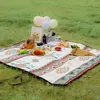 Outdoor-Picknickdecke Bohemian Style, 200x200cm Stranddecke Produktbild-Vorschau 7