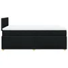 Boxspringbett mit Matratze Schwarz 120x200 cm Stoff Produktbild-Vorschau 6