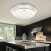 2er Set LED Deckenlampe, Kristalle, Spiegelrand, D 28 cm Produktbild-Vorschau 2