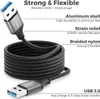 deleyCON 1m USB 3.0 Kabel - Super Speed 5Gbit/s (2x Produktbild-Vorschau 4