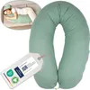 sei Design Stillkissen XXL 190x30 mit Musselin Bezug Produktbild-Vorschau 2