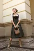 Dirndl Emmering 70cm Länge olive 34 Produktbild-Vorschau 3