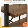 Goliving Bücherregal – 66 x 30 x 186 cm – 6 Ebenen – Produktbild-Vorschau 2