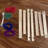 DIY HandKnitting Machine Bois Métier à tisser Jouet Enfants Voir les images du produit 6