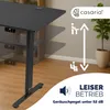 CASARIA® Höhenverstellbarer Schreibtisch elektrisch 160 x Produktbild-Vorschau 6