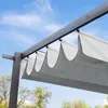 PRIMEYARD Pergola 3x3 m zadaszenie tarasu z szarym Podgląd zdjęcia produktu 7