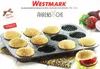 Westmark Mini-Burger Bun Backblech 12 Nester, grausilber Produktbild-Vorschau 14