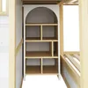 Letto a castello Flieks 90x200 cm con mensola e 2 cassetti, Anteprima dell’immagine prodotto 6