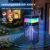 Solar Insektenvernichter,4200 V-UV Mückenlampe Produktbild-Vorschau 3