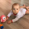 BABY MIX Roly Poly Tučňák - růžový Náhled obrázku produktu 2