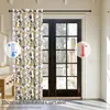Tende oscuranti 100%, 127x214 cm, set da 2, tende floreali Anteprima dell’immagine prodotto 3