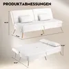 COMHOMA Schlafsofa mit Schlaffunktion, Sofa Klappsofa, Produktbild-Vorschau 6