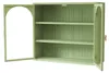 70cm Wandschrank Glas Doppeltür Modern Grün Geflochten Produktbild-Vorschau 11