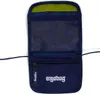 An open blue pouch with a green lining at the top and a transparent window. Anteprima dell’immagine prodotto