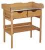 Pflanztisch Gärtnertisch Holz braun 80x45x86 cm Produktbild-Vorschau 5