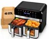 Heißluftfritteuse XXL doppel Airfryer 2600W / 9L (2x 4,5L Produktbild-Vorschau 1