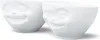 FIFTYEIGHT Schälchen-Set 200ml - Lachend & Zwinkernd weiß Produktbild-Vorschau 4