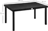 Outsunny Gartentisch für 6 Personen Esstisch Aluminiumtisch Produktbild-Vorschau 3