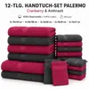 Betz 12er Handtuch-Set PALERMO 100% Baumwolle  Liegetücher Produktbild-Vorschau 7