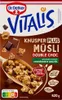 Dr. Oetker Vitalis KnusperPlus Double Choc crunchy müsli Náhľad obrázku produktu 1