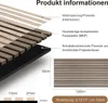 Pannelli acustici autoadesivi ISOISL, 120x60 cm, rovere, Anteprima dell’immagine prodotto 3
