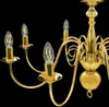 vidaXL Lustre Golden pour 8 ampoules E14 Voir les images du produit 7