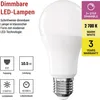LED Lampe Classic A60 / E27 / 10,5 W (75 W) / 1 060 lm / Warmweiß / Stufendimmung Produktbild-Vorschau