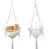 Katzenhängematte Boho Style Hängendes Schaukelbett Produktbild-Vorschau 3