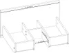 Waschtischunterschrank mit Metallgriffen in weiß, 60 cm Produktbild-Vorschau 4