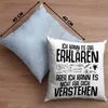 Trendation - Lehrer Deko-Kissen mit Füllung 40x40 Geschenk Produktbild-Vorschau 4