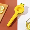Intirilife 2 in 1 manuelle Zitruspresse aus Metall in Gelb Produktbild-Vorschau 5