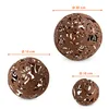 Metall Deko Rostkugeln - 3er Set / 20 / 15 / 10 cm - Garten Produktbild-Vorschau 2