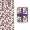 Üppiges Geschenkpapier mit Porzellan Blumen auf weiß - Produktbild-Vorschau 3