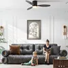 HOMCOM Deckenventilator mit Lampe und Fernbedienung, Produktbild-Vorschau 9
