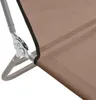 vidaXL Sonnenliegen Klappbar 2 Stk. Braun Textilene und Produktbild-Vorschau 11