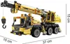 Stavebnice CADA 3W1 Žlutý mobilní jeřáb - jeřábový naviják Náhled obrázku produktu 5