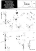 Diagrams and instructions for a faucet repair set. Produktbild-Vorschau