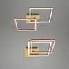 Lampada da soffitto a LED, marrone dorato, 2x LED/11W Anteprima dell’immagine prodotto 4