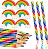 24 Stück Regenbogen Buntstifte Set 12 Regenbogenstift mit Produktbild-Vorschau 1