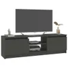 vidaXL Armoire TV Gris 120×30×35,5 cm Bois composite Voir les images du produit 3