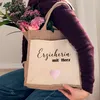 Jute Tasche Erzieherin mit Herz bedruckt, Jutetasche M Produktbild-Vorschau 8