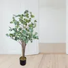 Decovego Künstlicher Eukalyptus, Kunstpflanze, Kunstbaum Produktbild-Vorschau 3