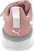 The back view of a pink Puma sneaker for girls. Produktbild-Vorschau