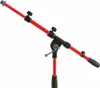 keepdrum MS106 RD Rot Mikrofonständer  mit 6m XLR Kabel Rot Produktbild-Vorschau 4