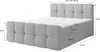 Masseno Boxspringbett BRUME 180x200 cm Komplett-Set mit Produktbild-Vorschau 6