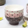 Bol en céramique avec motif de cœur 450ml, compatible Voir les images du produit 4