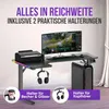 Avalo Gaming Schreibtisch - 160x100x75 cm - L Förmig Produktbild-Vorschau 7