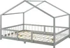 Letto per bambini 'Treviolo' in look casa con protezione Anteprima dell’immagine prodotto 3