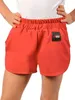 KMISSO Mädchen Shorts mit Blumenmuster Rot 152/158 Produktbild-Vorschau 1