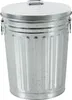Linder Exclusiv Verzinkter Abfalleimer mit Deckel 30l Produktbild-Vorschau 1